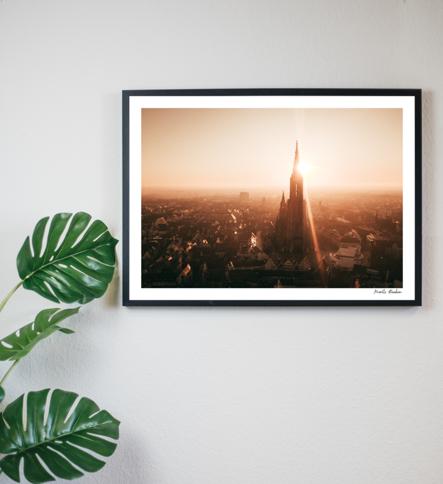 Ulm, Münster Lights 50x70