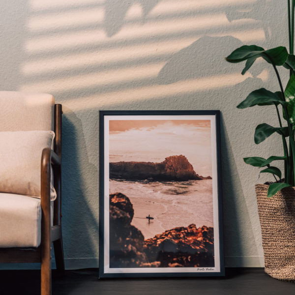 GOLDEN HOUR SURF 50x70